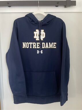 Under Armour Navy Fleece-Lined Hoodie